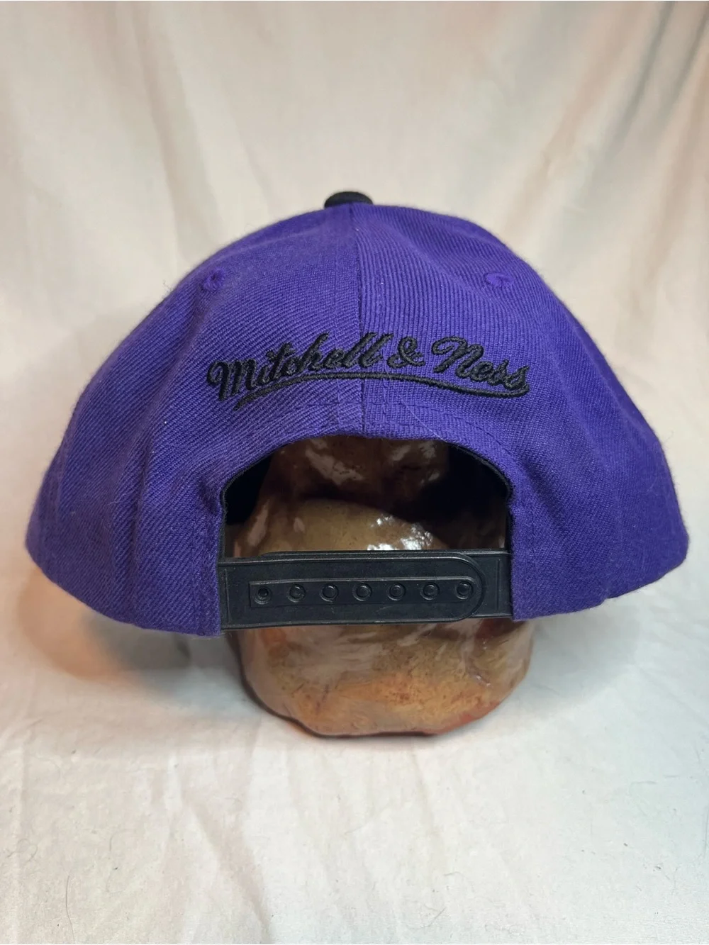 Los Angeles Lakers Mitchell & Ness Hardwood Classics Snapback Hat NBA Purple